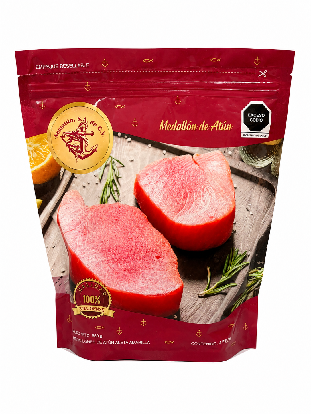 Medallón de atún 4-pack — Atún